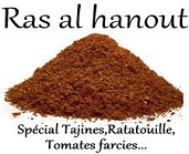 RAS AL HANOUT BIO MOULU Spécial tajine,ratatouille,tomates farcies... 30gr.